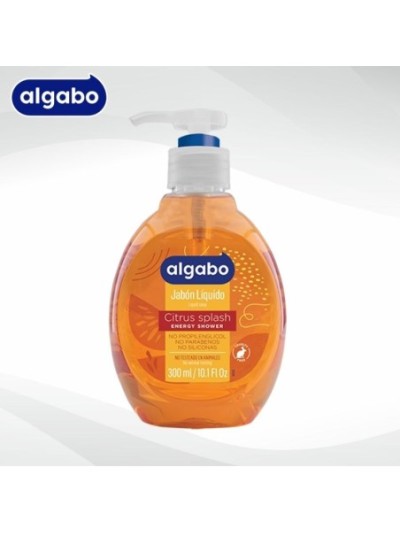 Algabo Jabon Liquido Citrus con valvula 300 ml