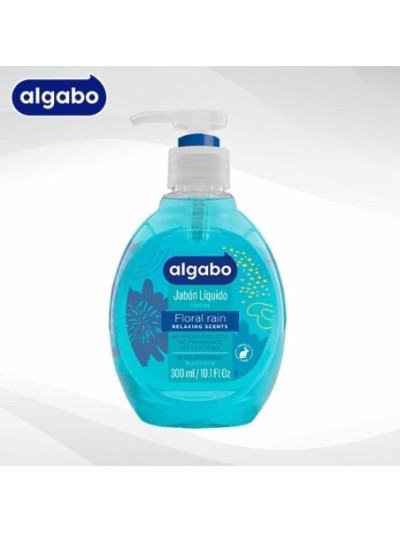 Algabo Jabon Liquido Floral con valvula 300 ml