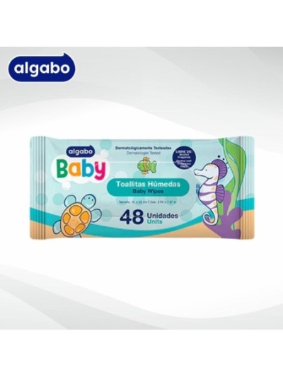 Algabo Baby Toallitas con oleo 48 un