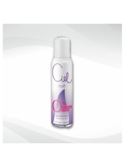 Desodorante Ciel Nuit 0 % Alcohol y Aluminio 144 ml