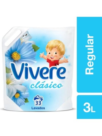 Comprar Vivere Clasico 3 Litros Doypack-Regular Mayorista al Mejor Precio!