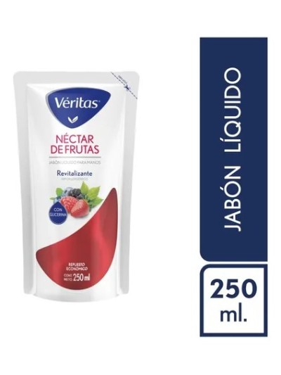 Comprar Veritas Jabon Liquido Nectar FRU.X250  Doypack Mayorista al Mejor Precio!