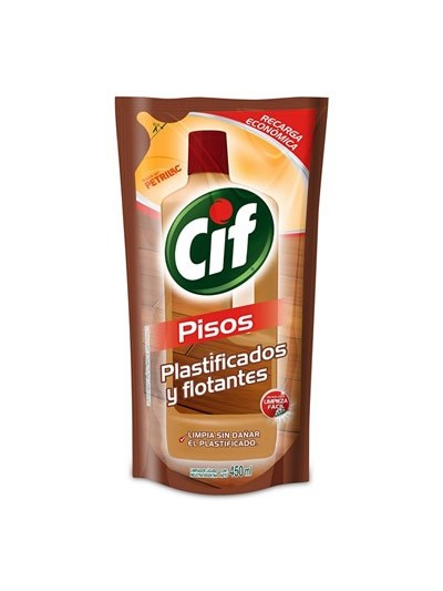 Comprar CIF Pisos Plastificados x 450 ml Doypack Mayorista al Mejor Precio!