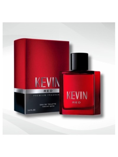 Colonia Kevin Red 100 ml con vaporizador