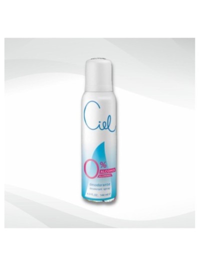 Desodorante Ciel 0 % Alcohol y Aluminio 144 ml