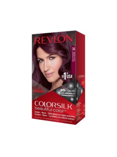 Comprar Revlon Colorsilk 34 BORGONA OSCURO     6 Mayorista al Mejor Precio!