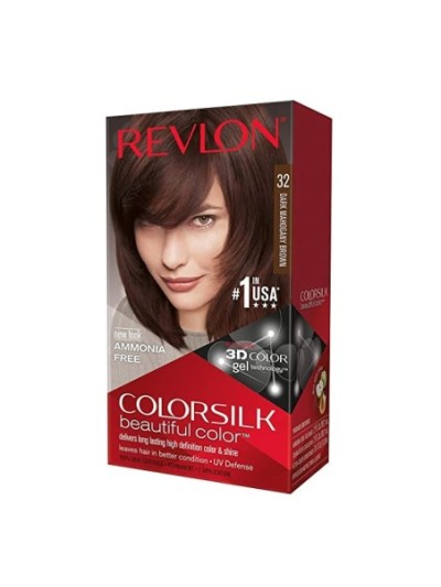 Comprar Revlon Colorsilk 32 Castaño Oscuro CAOBA  6 Mayorista al Mejor Precio!