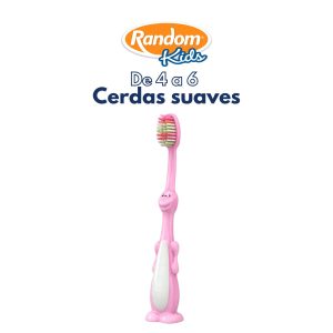 CEPILLO RANDOM KIDS DINOSAURIO - L083 (4 A 6 AÑOS)- Caja x 12 unidades