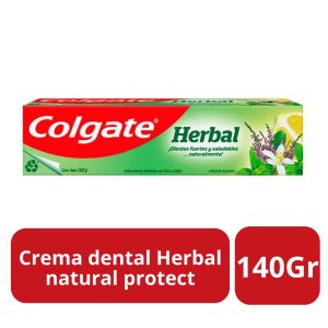 PASTA DENTAL COLGATE HERBAL NATURAL PROTECT X 140 G.*