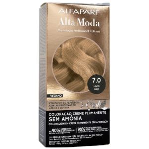 ALTAMODA KIT COLORACION PERMANENTE SIN AMONIACO 7.0 RUBIO