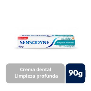 CREMA DENTAL SENSODYNE LIMPIEZA PROFUNDA 90G